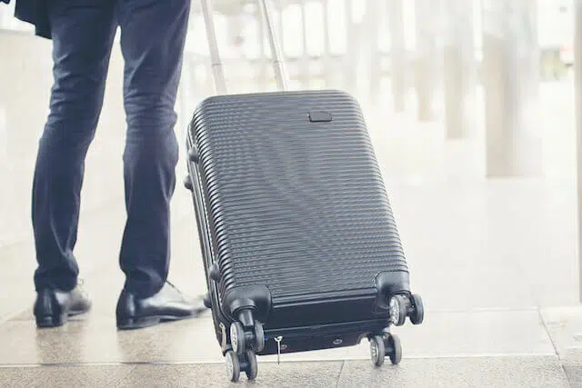 business man traveling