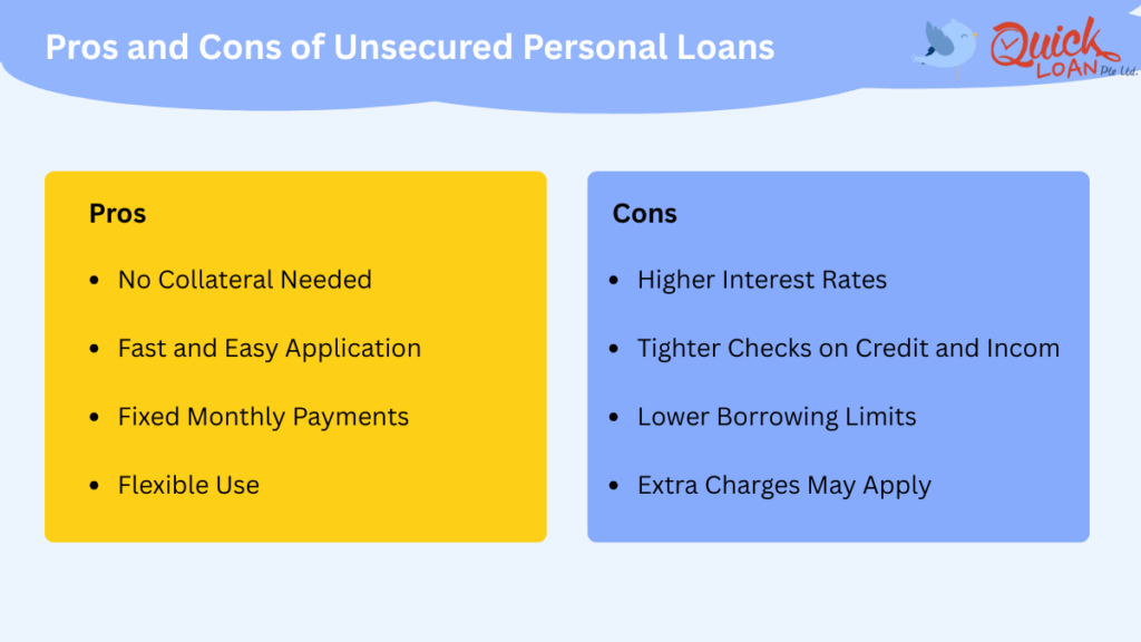 Pros and Cons of Unsecured Personal Loans